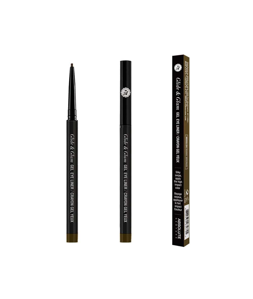 Absolute New York Glide & Glam Gel Eye Liner 0.12 G #MDGL - Image 4