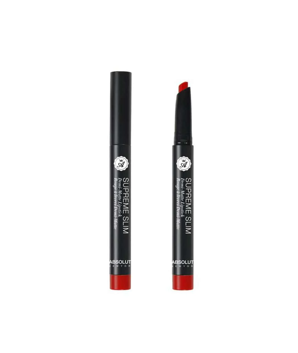 Absolute New York Supreme Slim Demi-Matte Lipstick 1.3 G #MLSS - Image 6