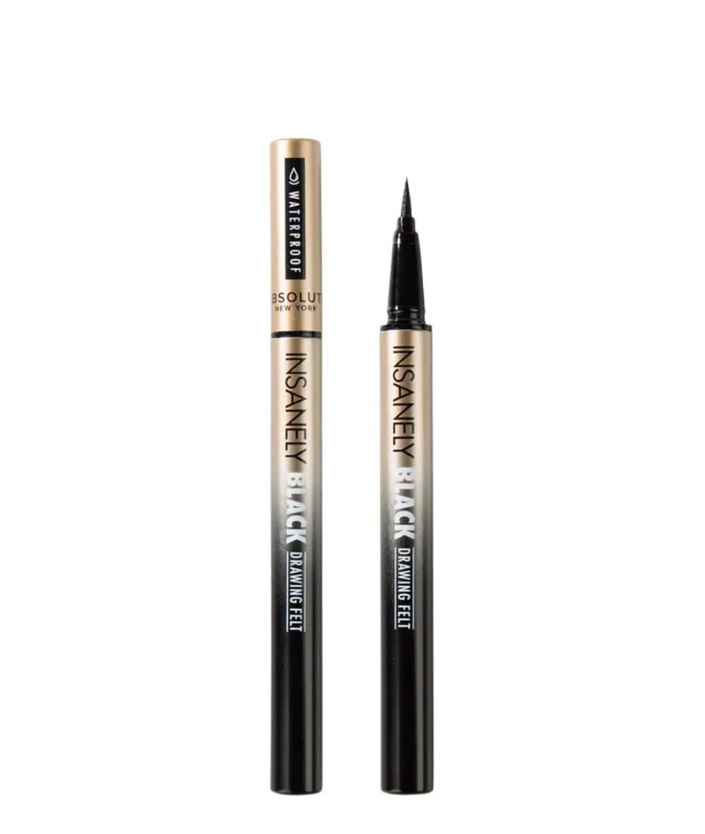 Absolute Newyork Insanely Black Liquid Eyeliner #Mell - Image 6