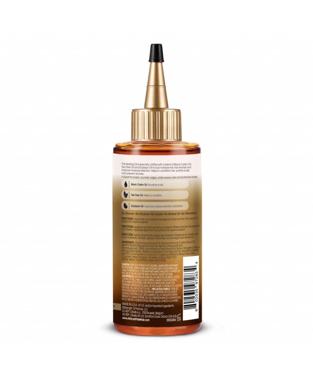 African Pride Black Castor Miracle Sealing Oil 6oz - Image 6