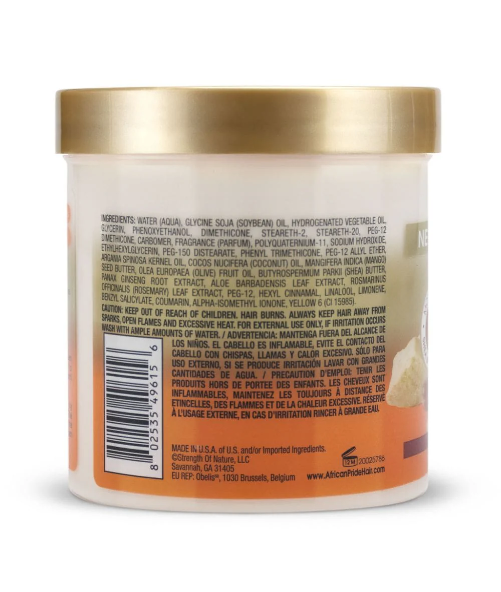 African Pride Shea Butter  Miracle Moisture Intense Bouncy Curl Pudding 15 oz - Image 3