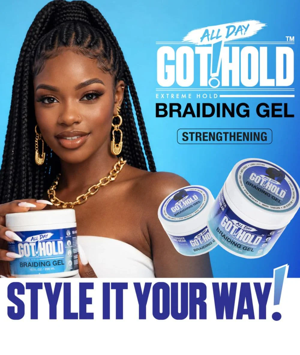 All Day Got Hold Anti-Breakage Braiding Gel - Image 2