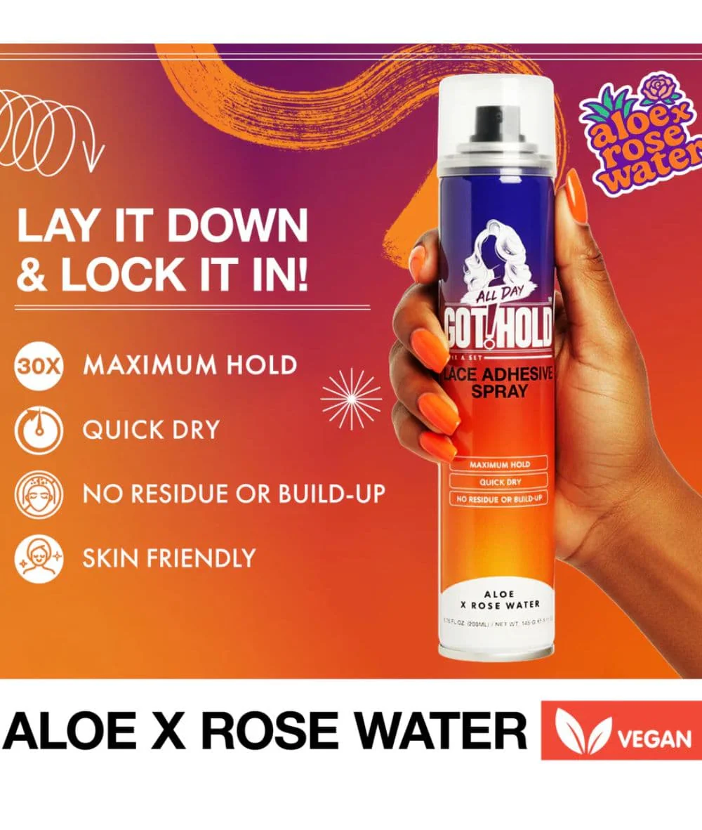 All Day Got Hold Wig and Weave Collection Wig Adhesive Spray - Image 3