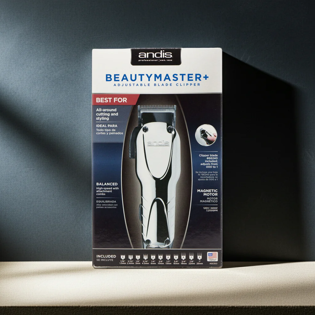 Andis Beauty Master Plus Adjustable Blade Clipper #66360 - Image 3