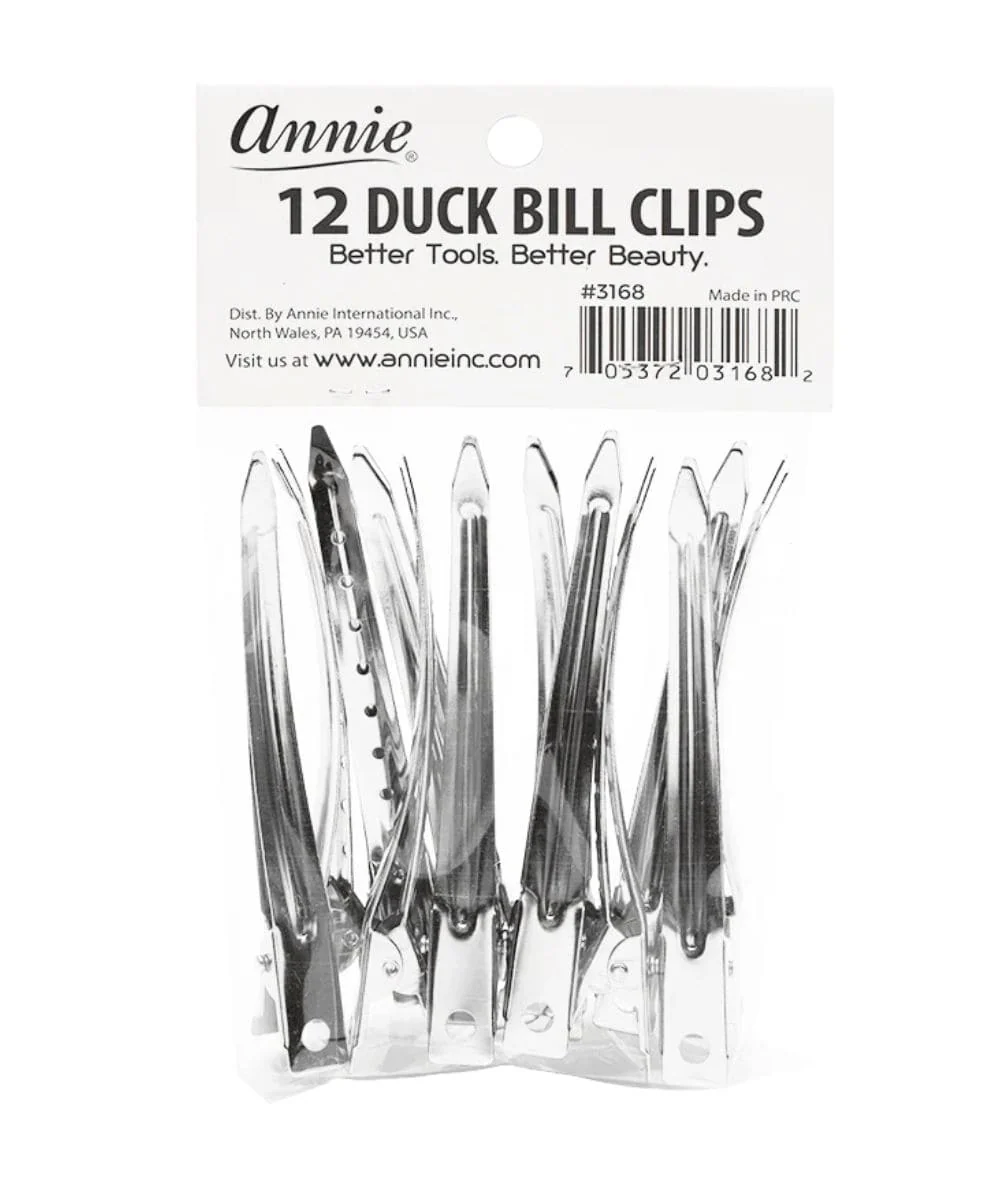 Annie 12 Duck Bill Clips #3168 - Image 2