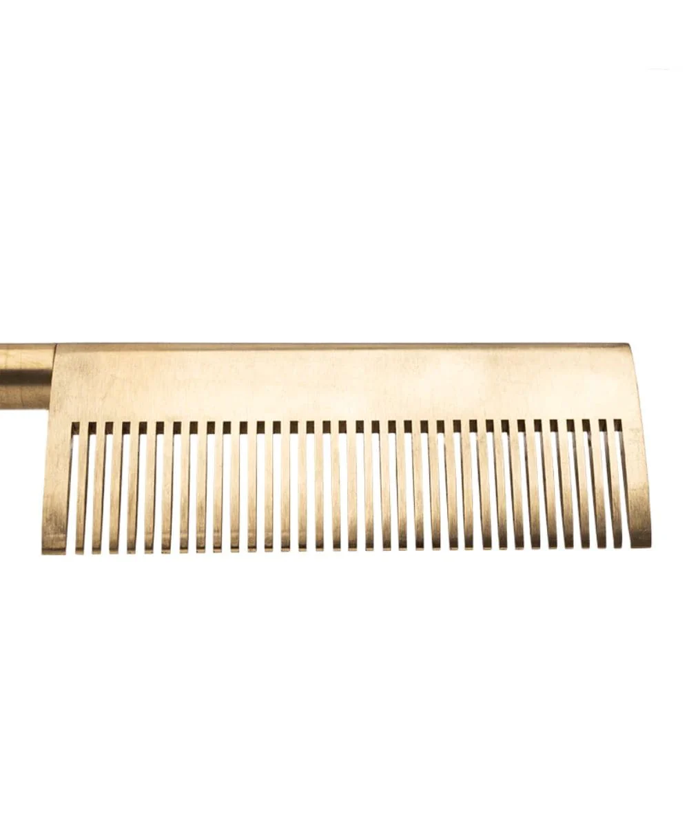 Annie Hot & Hotter Electrical Straightening Comb #5531 [Med Curved Teeth] - Image 5
