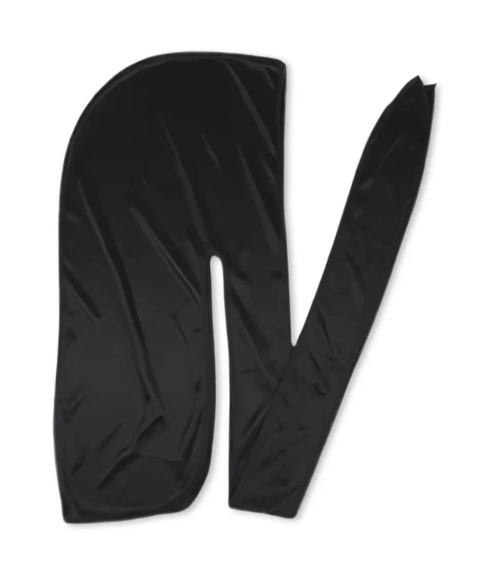 Annie Mr.Durag Silky Satin Durag Wave Max [Black] #4313 - Image 2