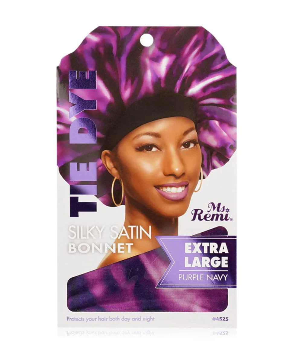 Annie Ms. Remi Silky Satin Tie Dye Bonnet X-Large #4525 [Assorted] - Image 6