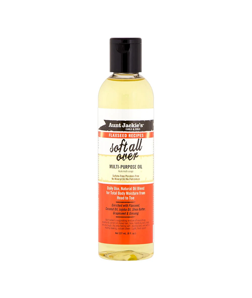 Aunt Jackie's Soft All Over Multi-Purpose Oil 8oz