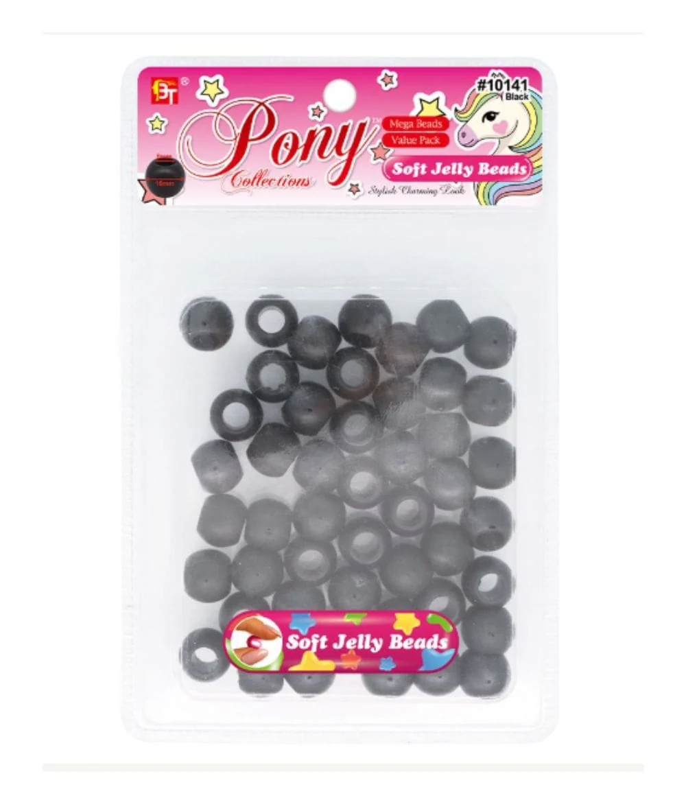 Beauty Town Mega Soft Jelly Round Beads Value Pack