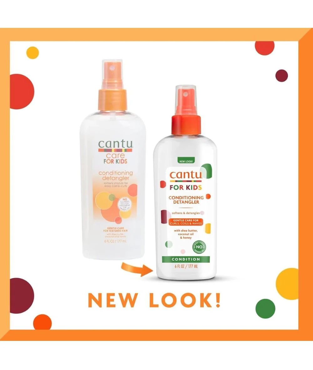 Cantu Care For Kids Conditioning Detangler 6oz - Image 2