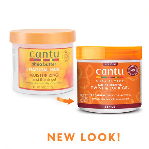 Cantu Shea Butter Natural Hair Moisturizing Twist&Lock Gel 13OZ - Image 2