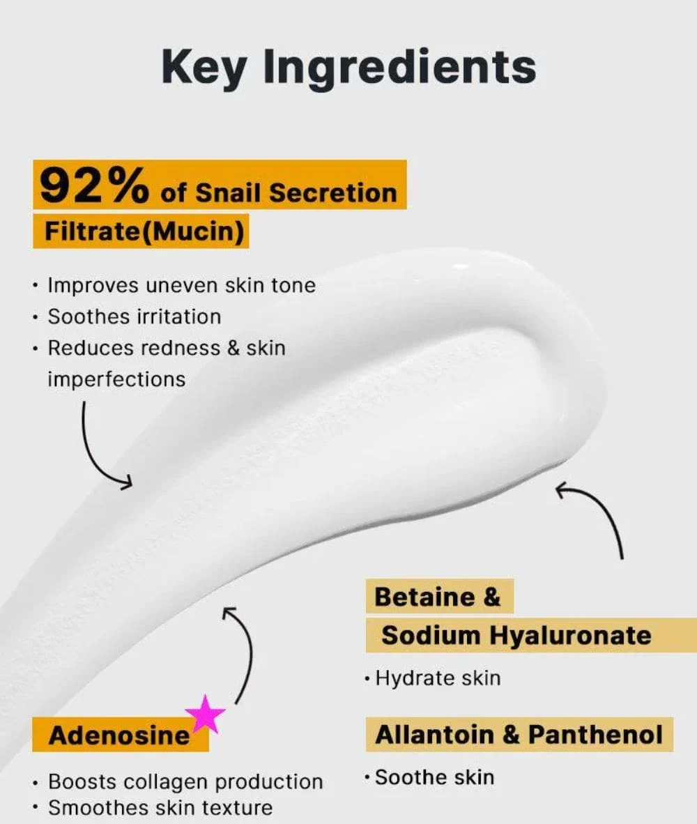 Cosrx Advanced Snail 92 All In One Cream 3.52oz - Image 2