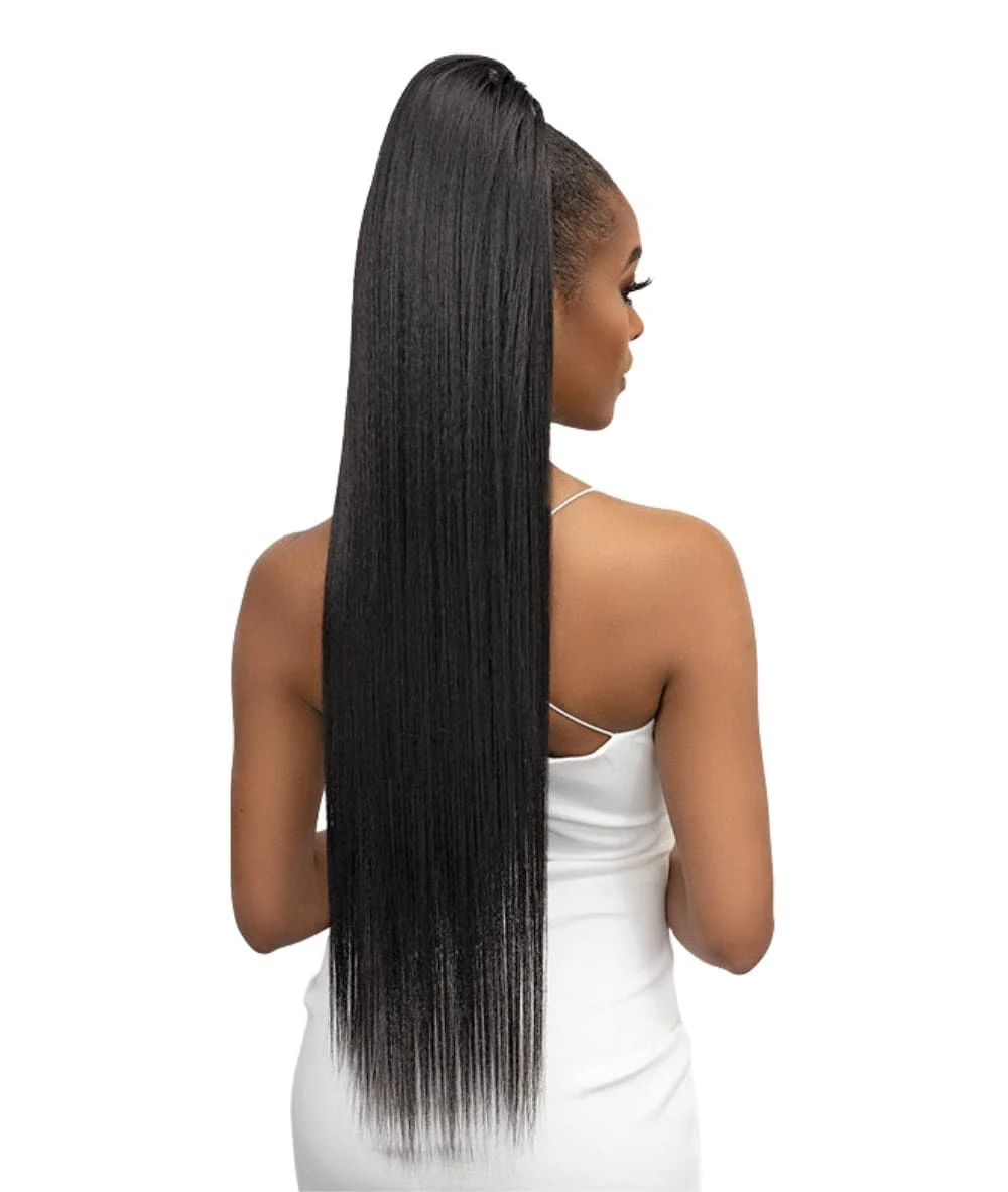 Janet Remy Illusion Virgin Human Hair Dupe Pony - Straight 32" - Image 3