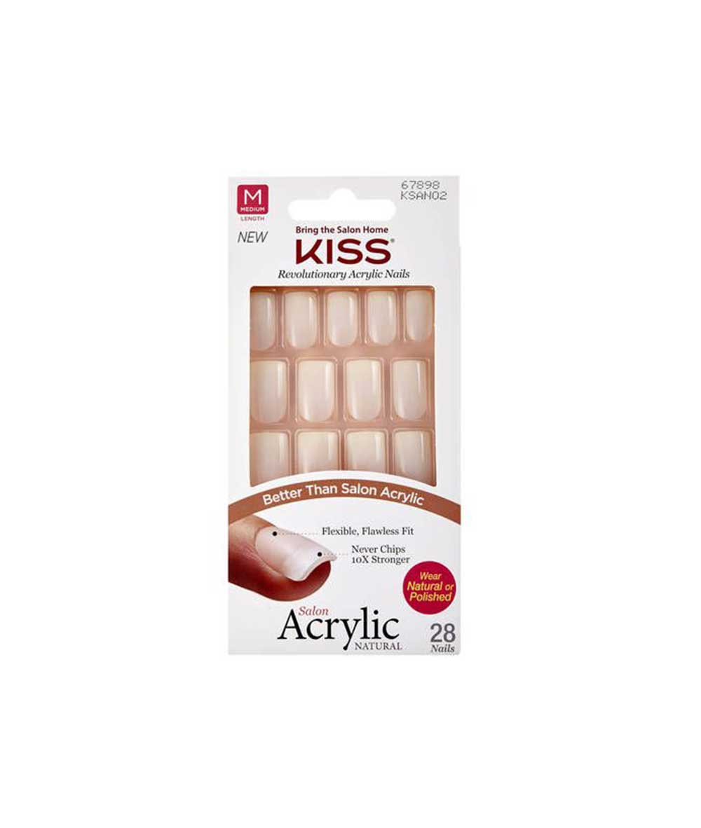 Kiss Acrylic Nails 28 Nails #Ksan - Image 3