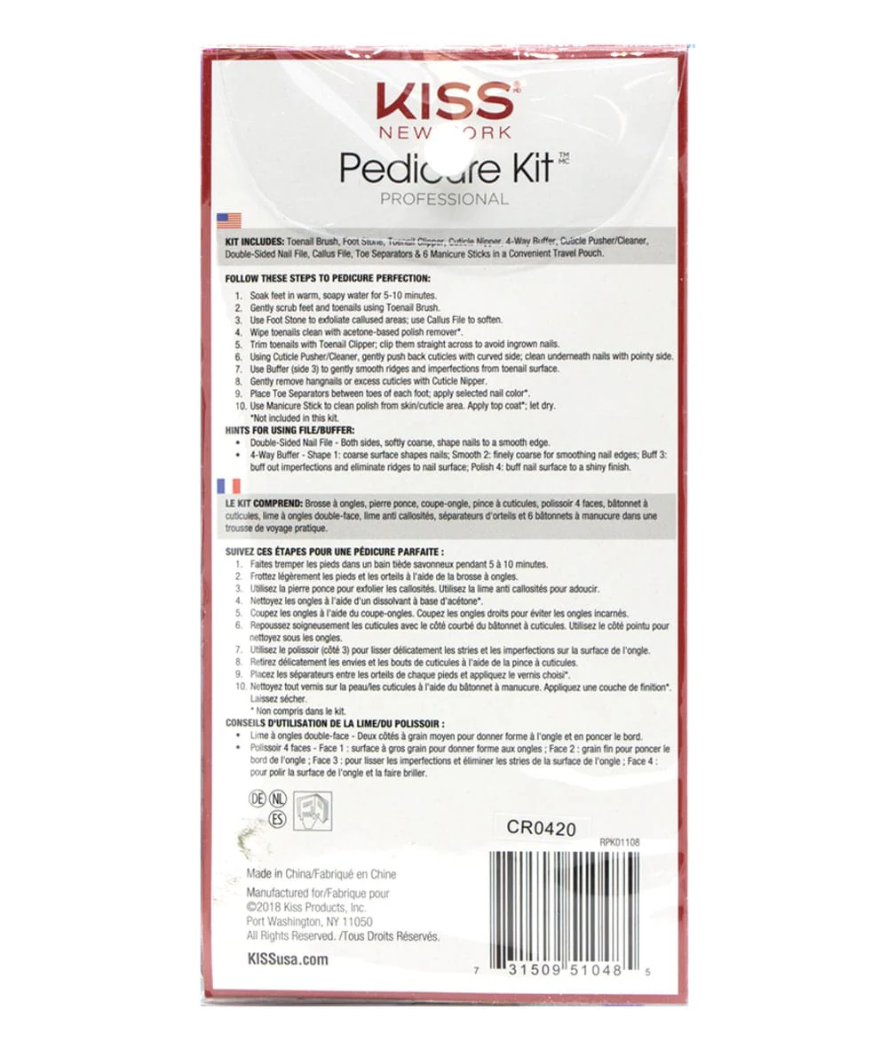 Kiss New York Pedicure Kit #Rpk01 - Image 3
