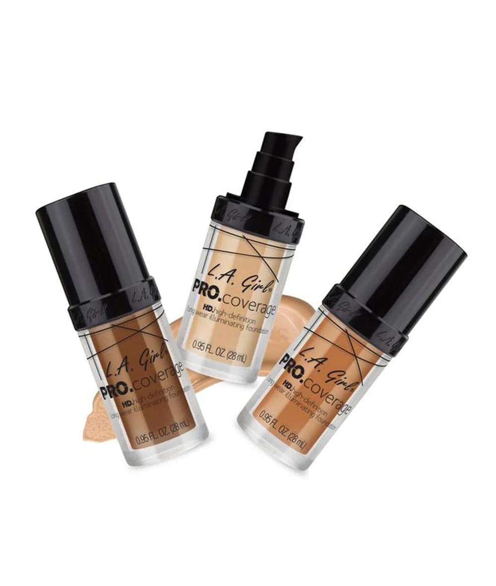 La Girl Pro Coverage Hd Illuminating Foundation 28 Ml #Glm - Image 16