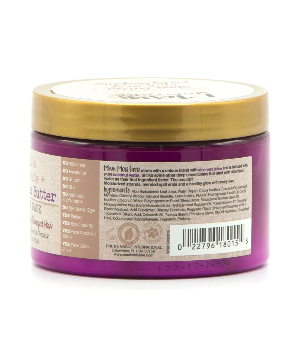 Maui Moisture Heal&Hydrate Shea Butter Hair Mask 12Oz - Image 4