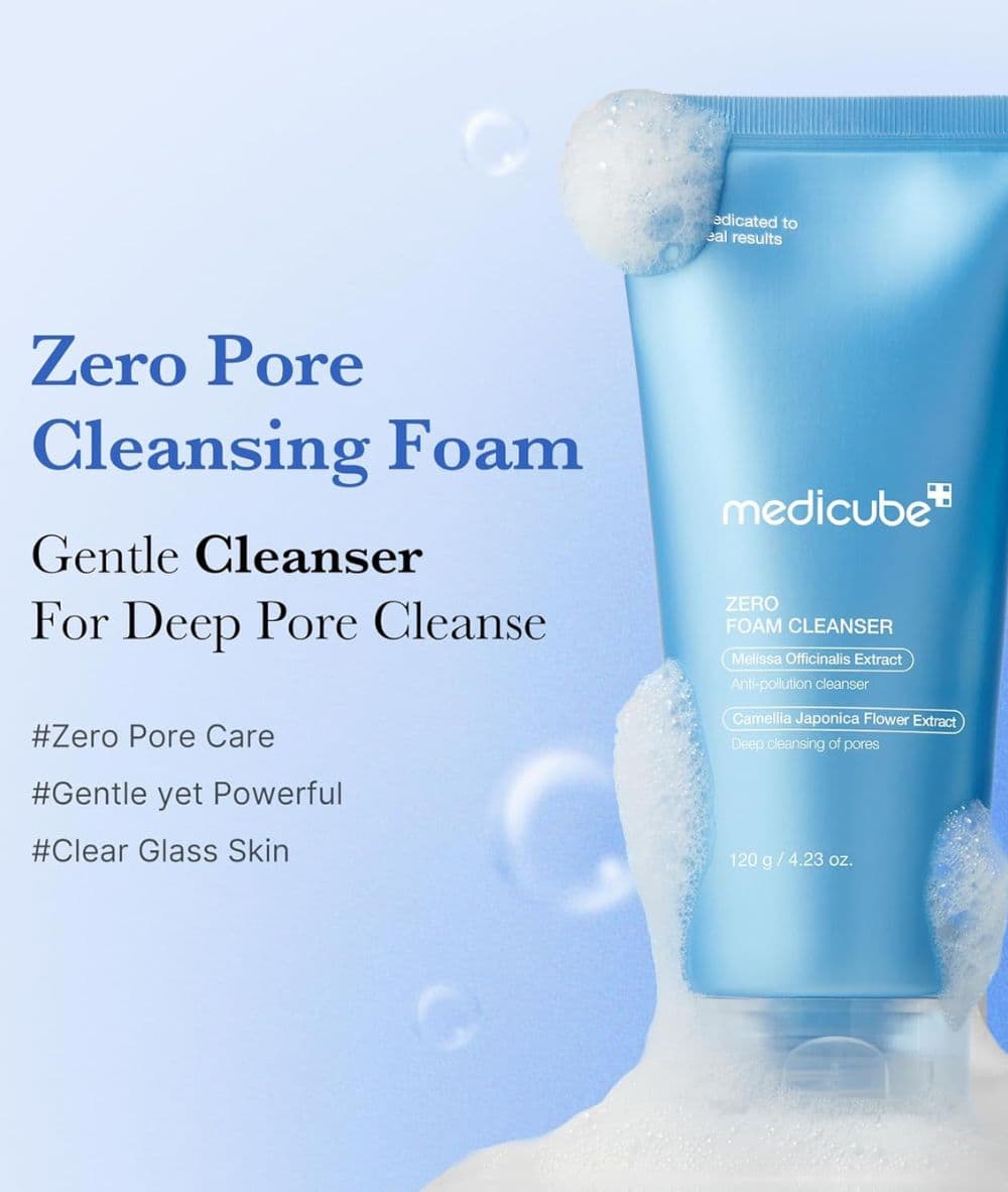 Medicube Zero Foam Cleanser 120ml - Image 2