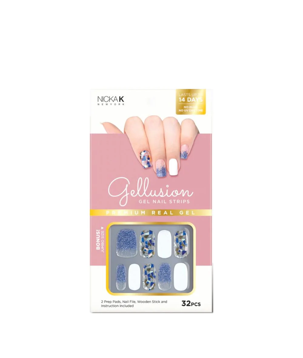 Nicka K Gellusion Gel Nail Strips - Image 4