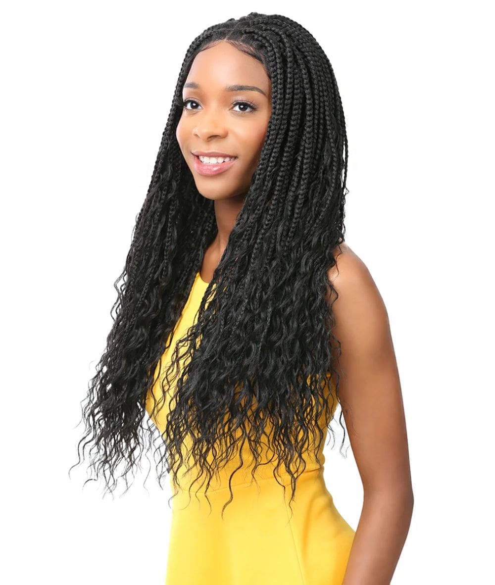 Nutique Illuze 4X4 Lace Front Wig-- Boho Box Deep 26" - Image 3