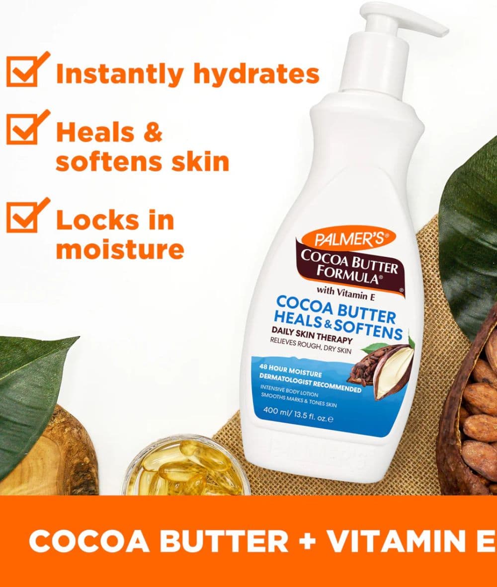 Palmers Daily Skin Therapy Cocoa Butter Body Lotion 8.5oz - Image 2