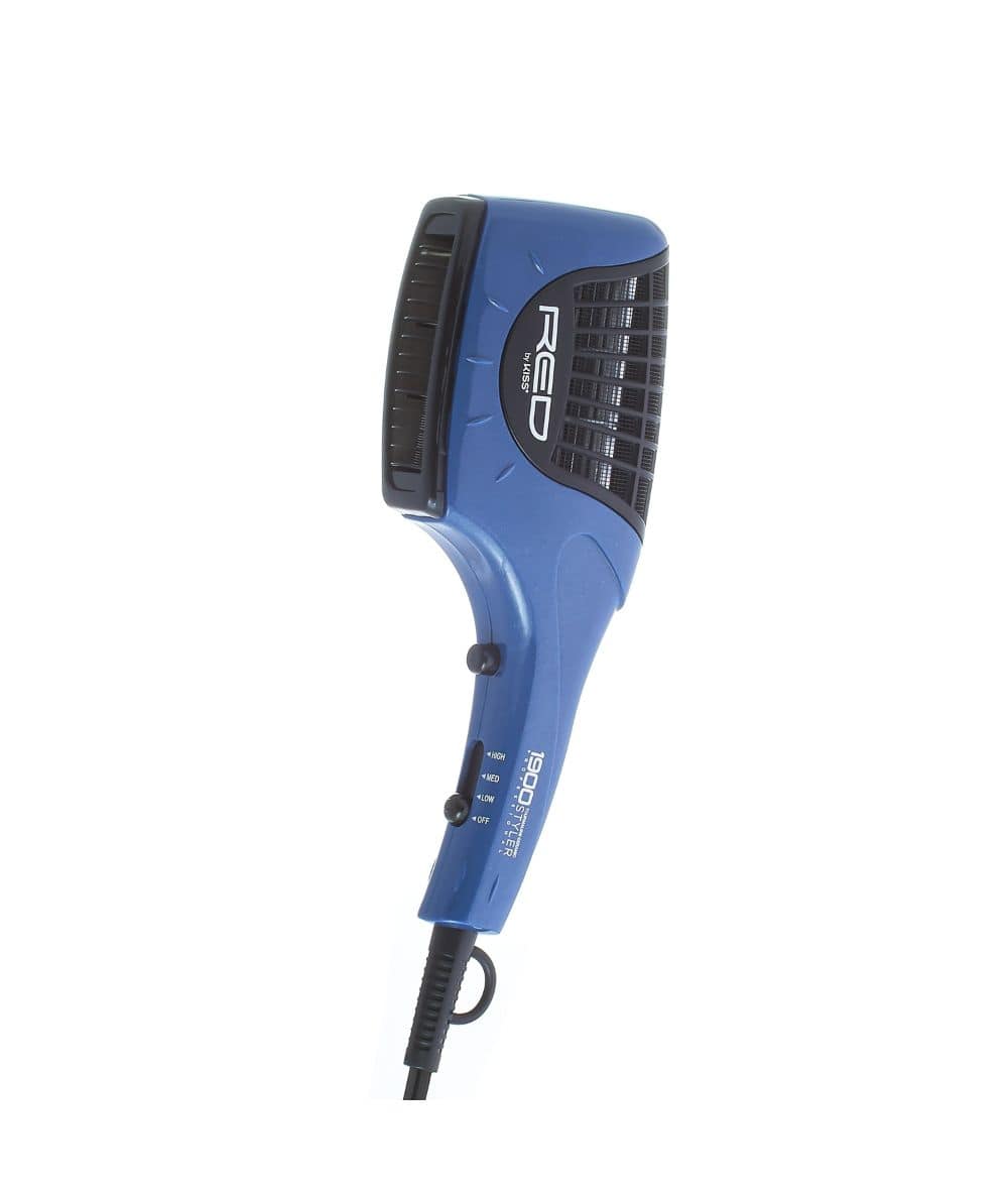 Red By Kiss 1900 Tourmaline Ceramic Styler 3 Styling Attachments #BD02D - Image 3
