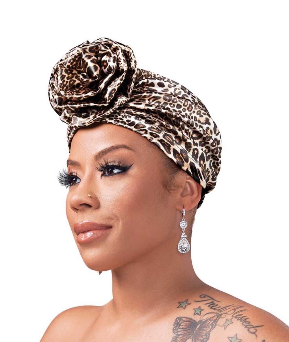 Red By Kiss Luxe Silky Top Knot Turban - Image 3