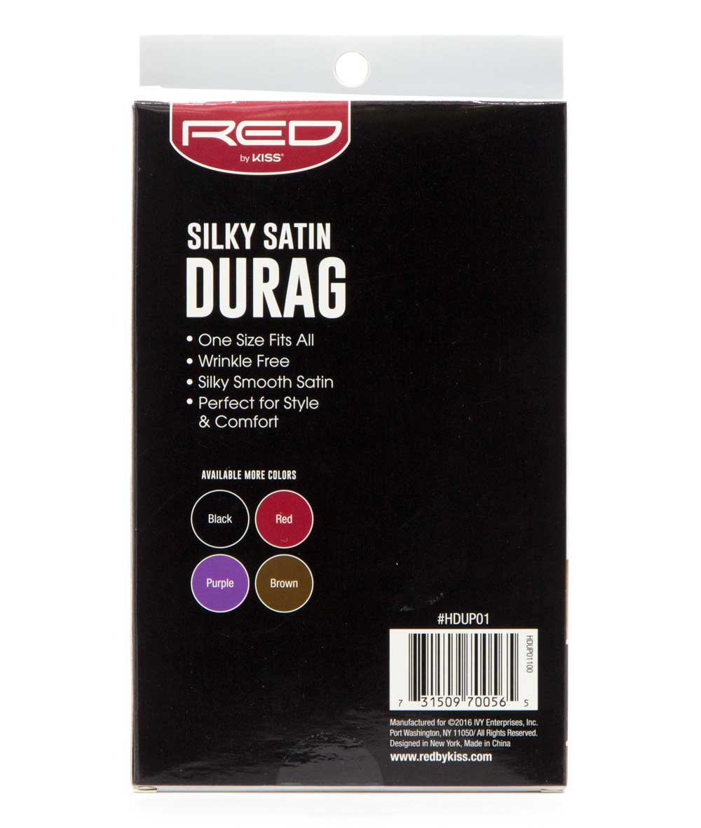 Red By Kiss Premium Silky Satin Durag #Hd - Image 10