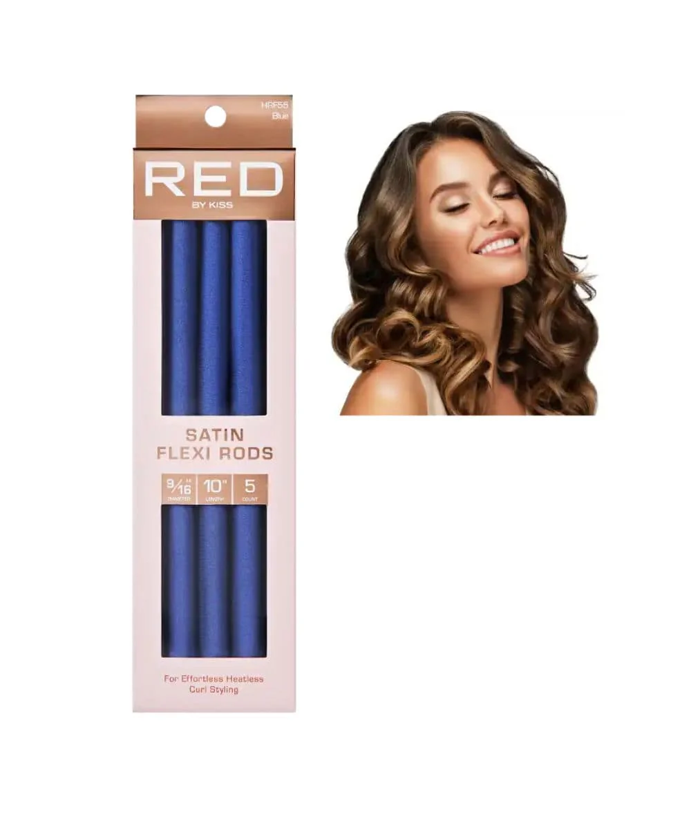 Red By Kiss Satin Flexi Rods 10" - Image 2