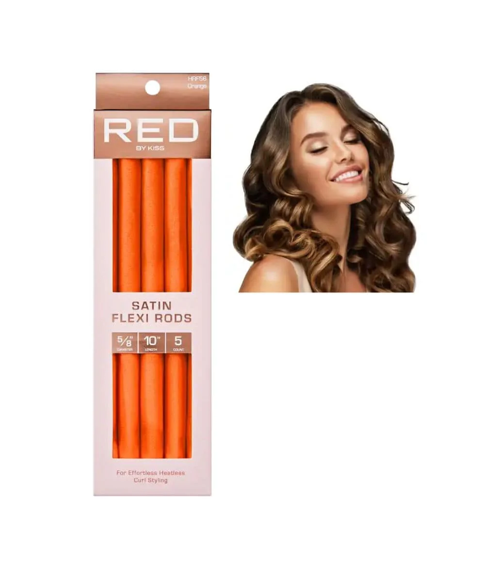Red By Kiss Satin Flexi Rods 10" - Image 3