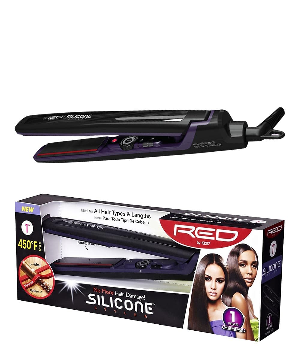 Red By Kiss Silicon Styler Flat Iron - Image 2