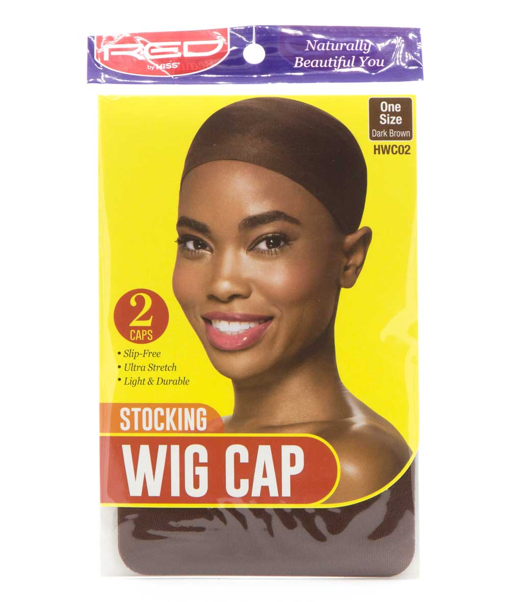 Red By Kiss Stocking Wig Cap [One Size] [2 Caps] #Hwc - Image 3