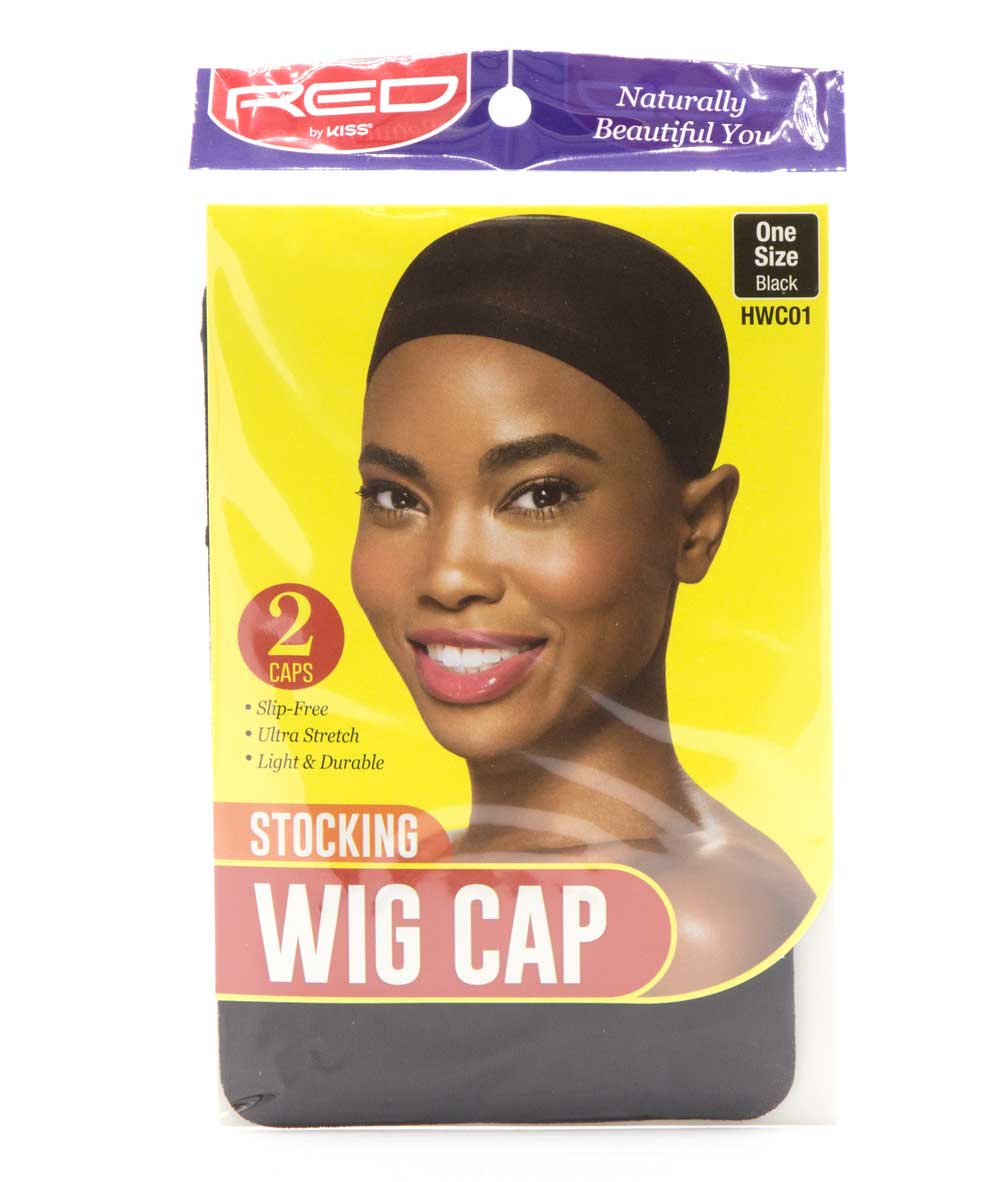 Red By Kiss Stocking Wig Cap [One Size] [2 Caps] #Hwc - Image 5