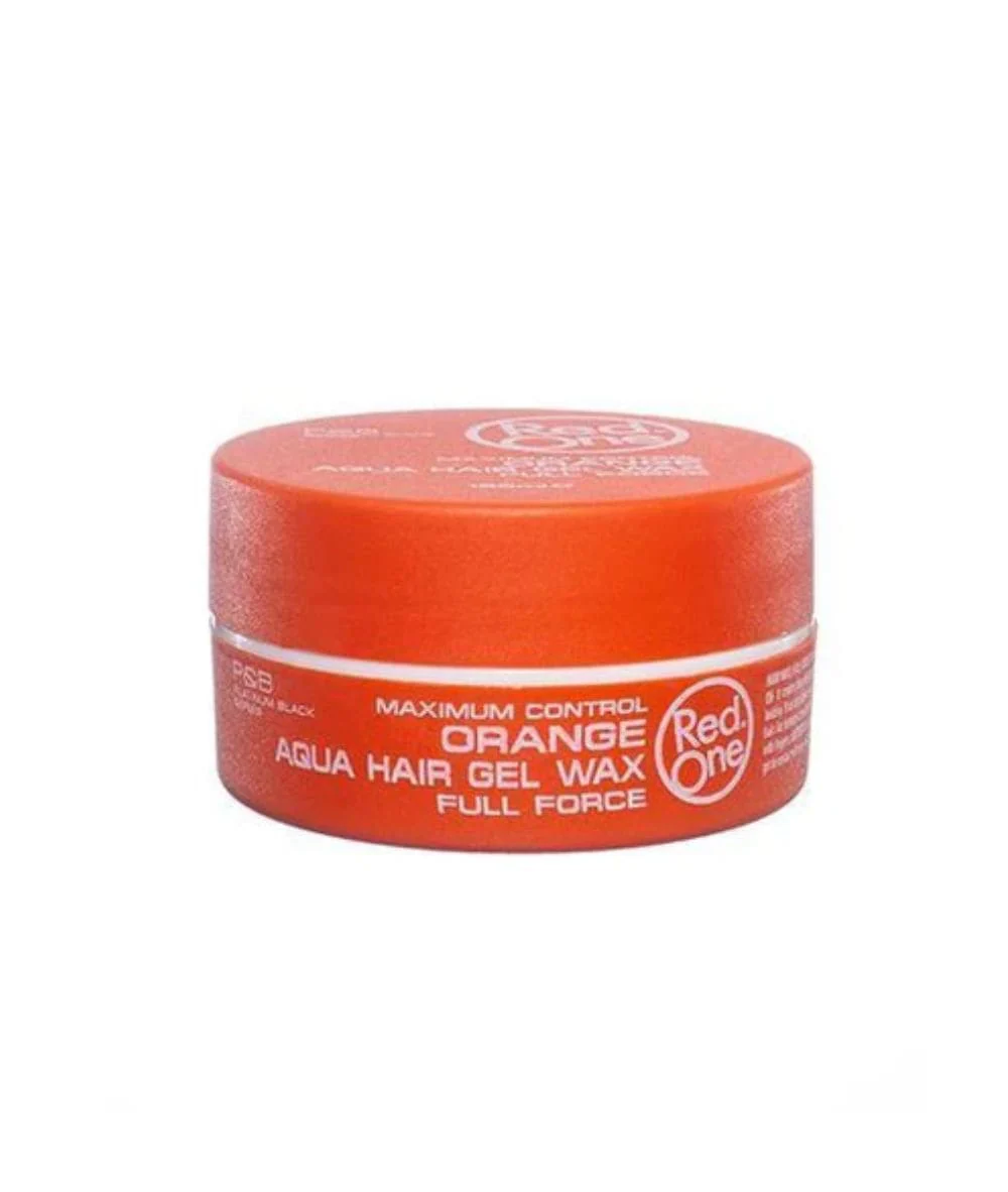Red One Aqua Hair Gel Wax [Orange] 5oz - Image 2