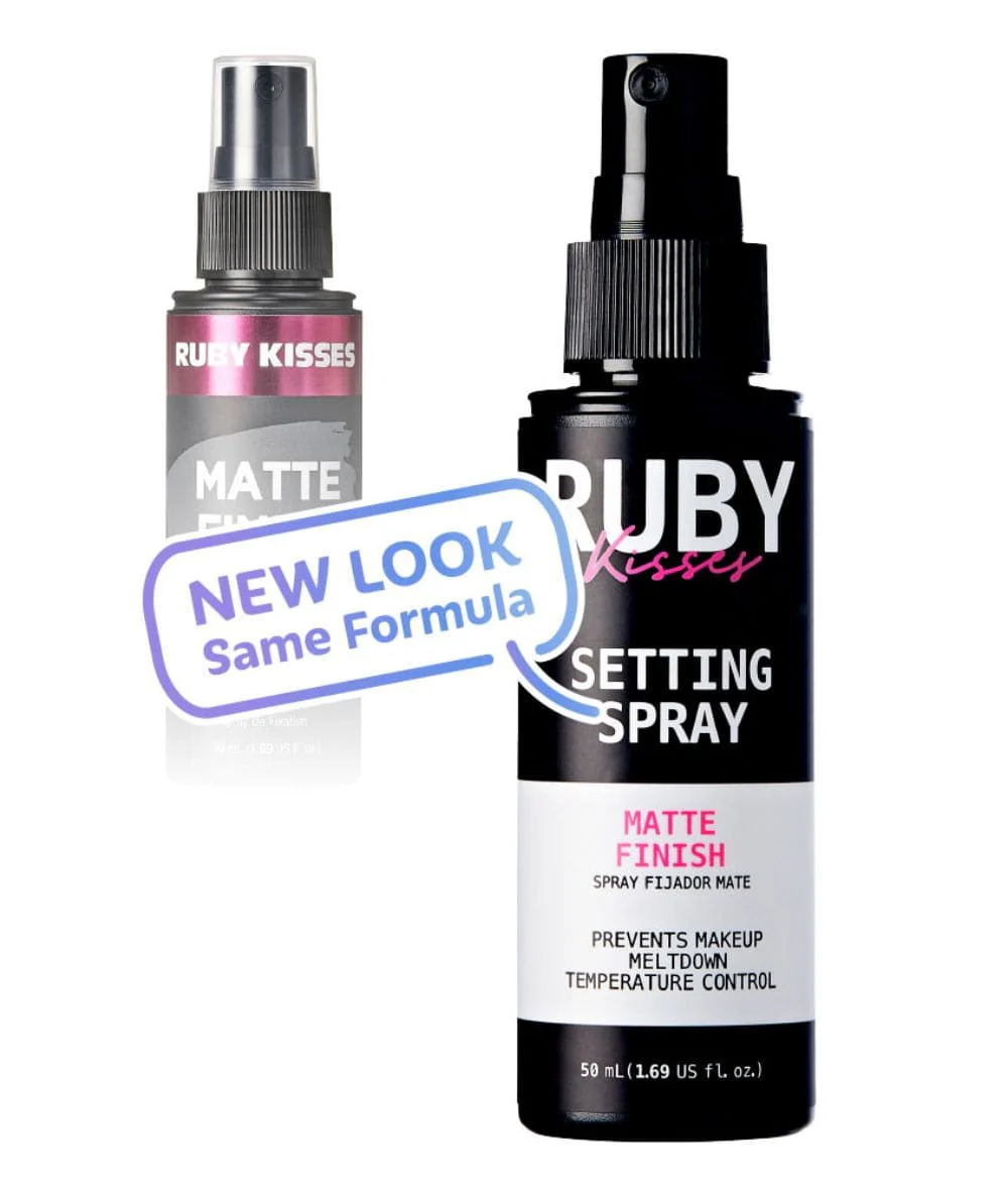Ruby Kisses Never Touch Up Setting Spray – Matte Finish RFS02 50 ml - Image 4