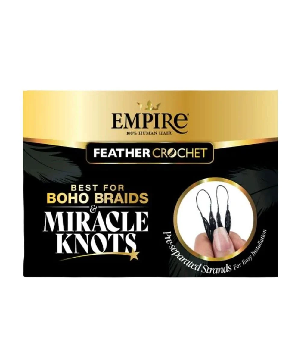 Sensationnel Empire Human Feather Crochet Jerry Curl 18" - Image 3