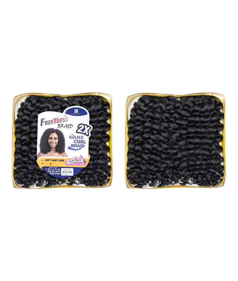 Shake-N-Go Freetress Braid - Soft Baby Curl - Image 2