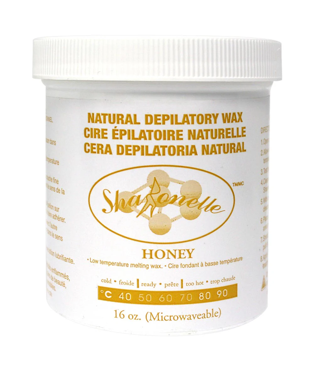 Sharonelle Natural Depilatory Wax Microwaveable 16 Oz - Image 5