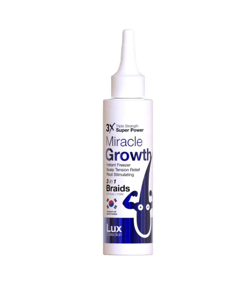 Sm Beauty Lux 3X Miracle Growth For Braid Oil 3.71oz - Image 3