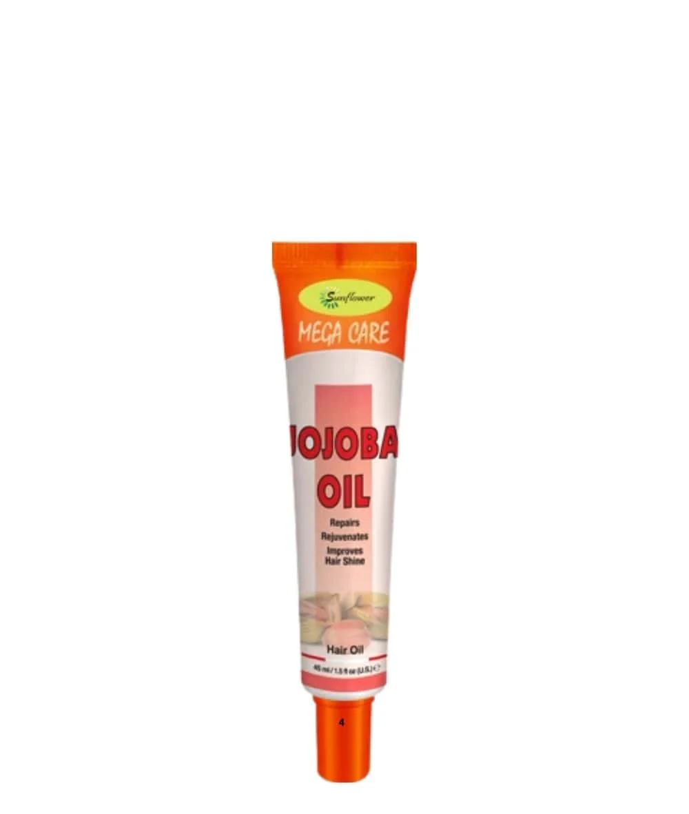 Sunflower Mega Care Jojoba Oil Hair Oil Tube 1.5Oz - Image 2