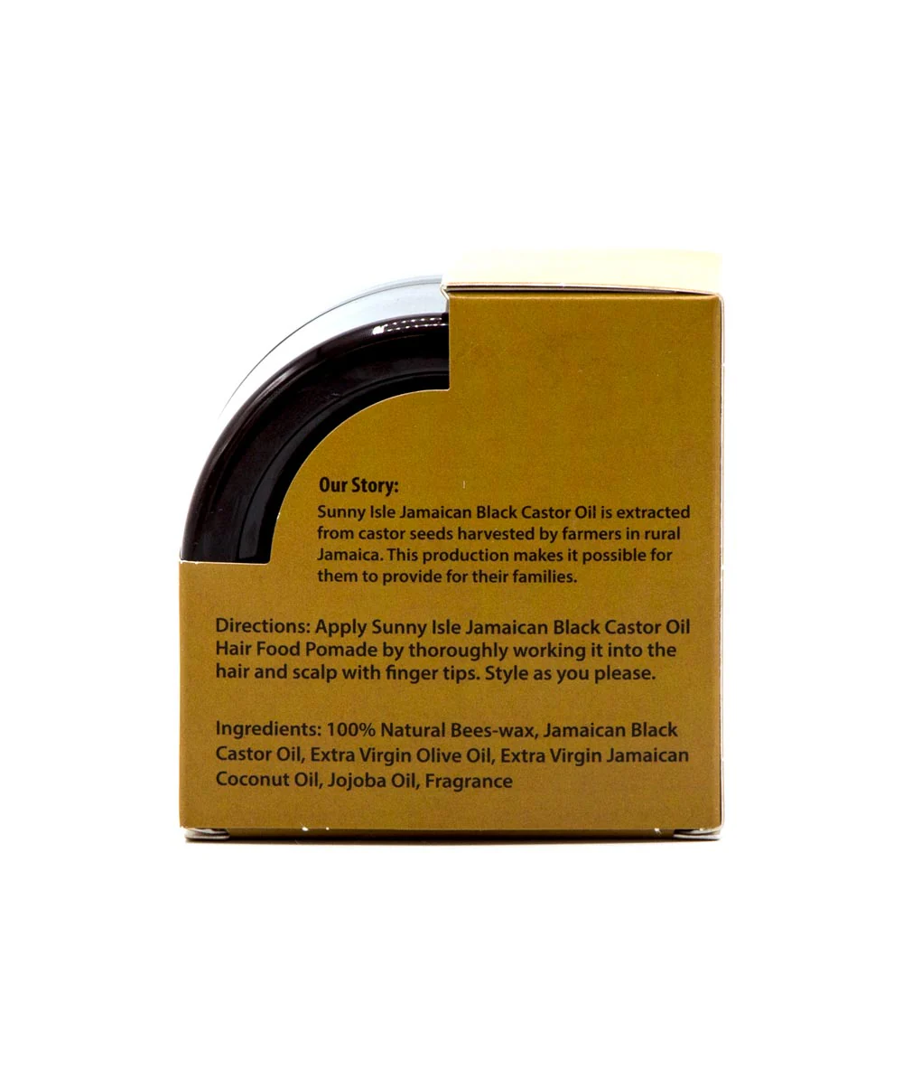 Sunny Isle Jamaican Black Castor Oil Hair Food Pomade[Extra Dark] 4oz - Image 2