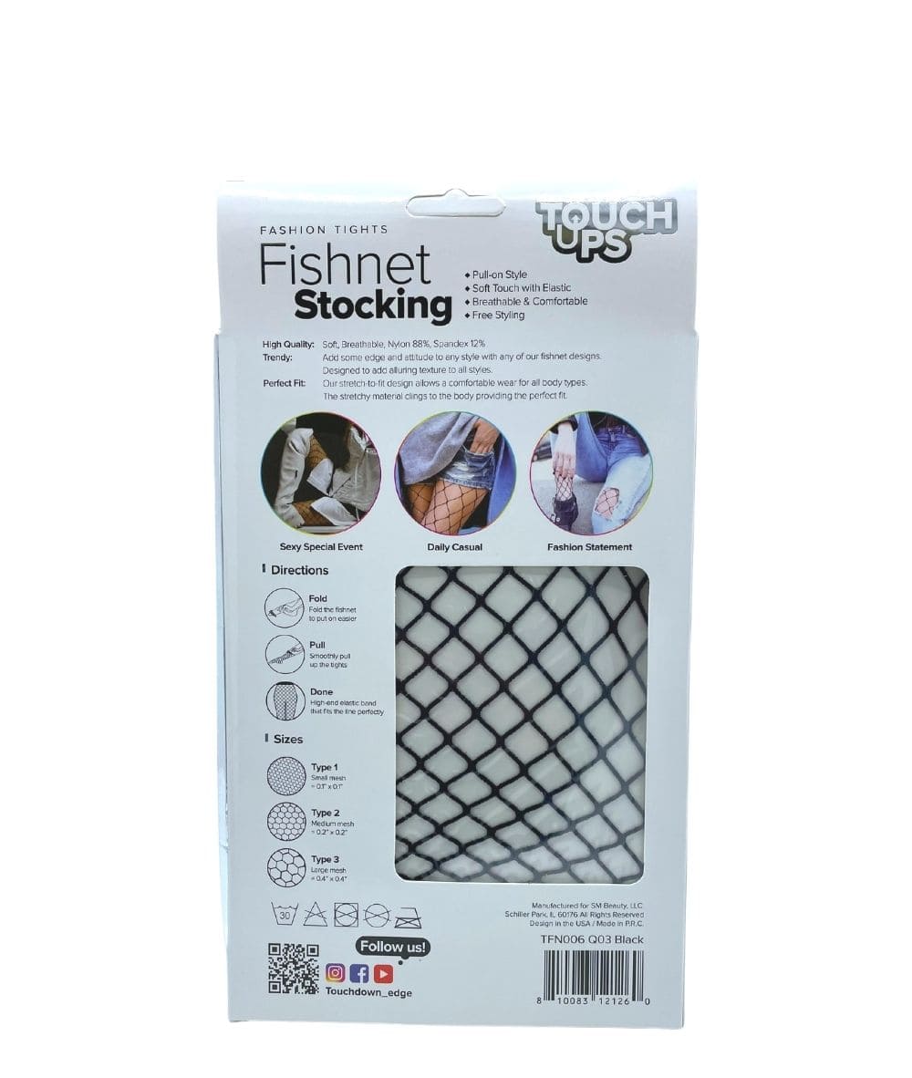 Touch Ups Mesh Fishnet Stockings [Queen] - Image 2
